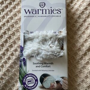 Warmies Gray Eye Mask - Soothing Warmth and Comfort
